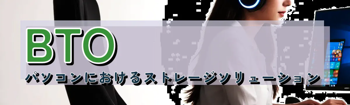 BTOパソコンにおけるストレージソリューション