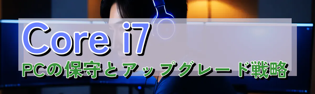 Core i7 PCの保守とアップグレード戦略