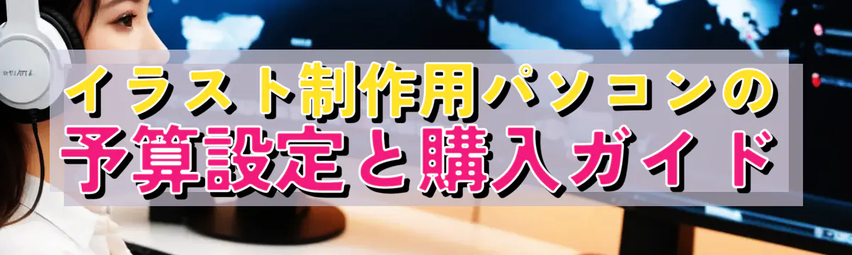 イラスト制作用パソコンの予算設定と購入ガイド
