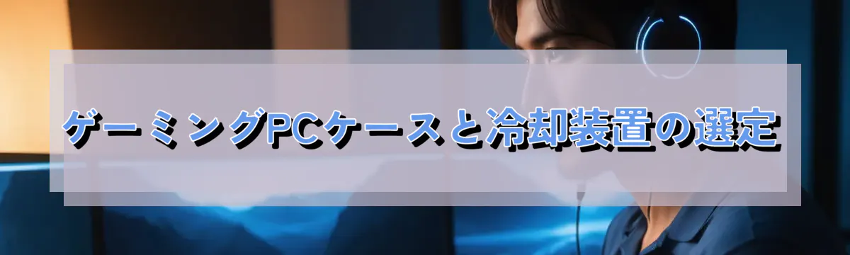ゲーミングPCケースと冷却装置の選定