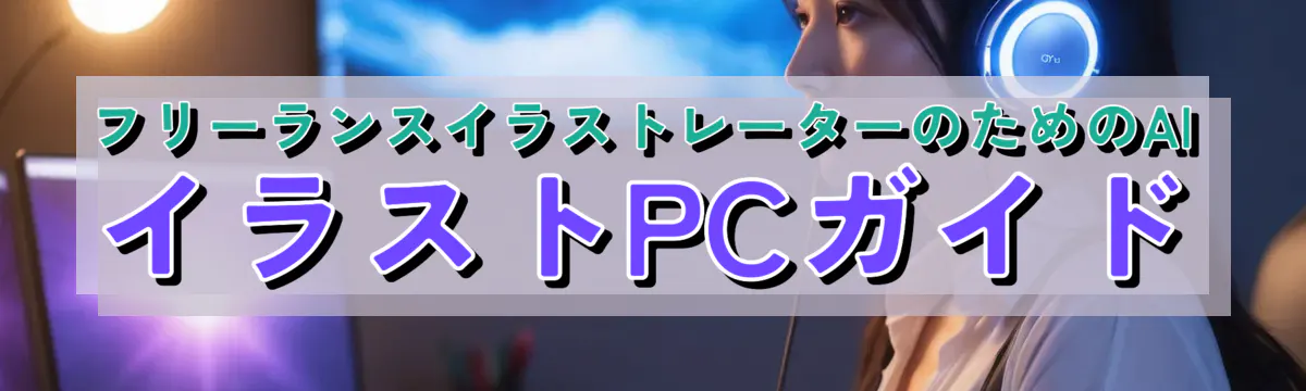 フリーランスイラストレーターのためのAIイラストPCガイド