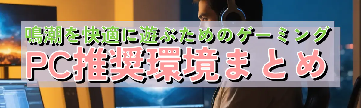 鳴潮を快適に遊ぶためのゲーミングPC推奨環境まとめ