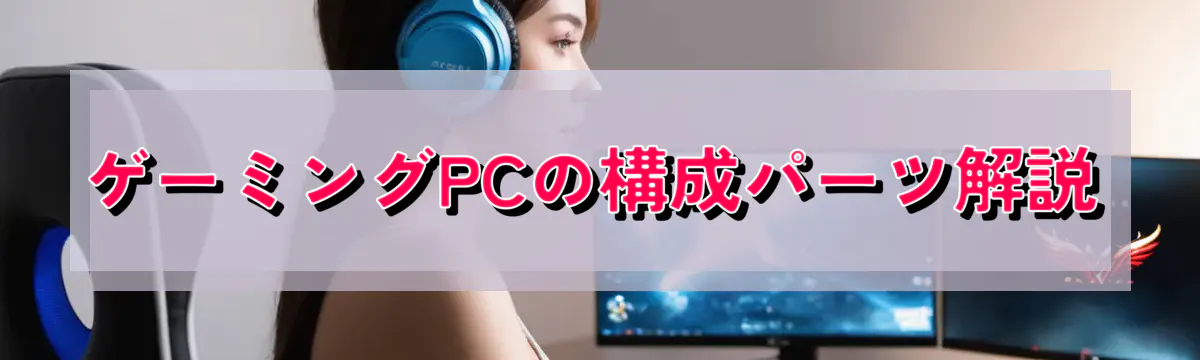 ゲーミングPCの構成パーツ解説