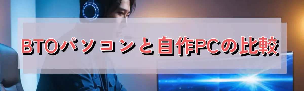 BTOパソコンと自作PCの比較