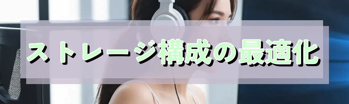 ストレージ構成の最適化