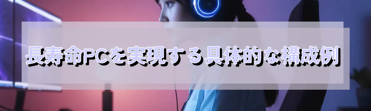 長寿命PCを実現する具体的な構成例