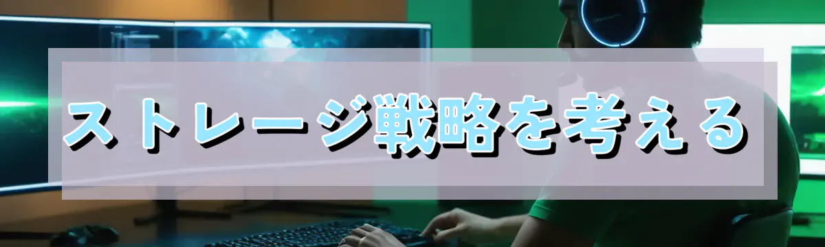 ストレージ戦略を考える