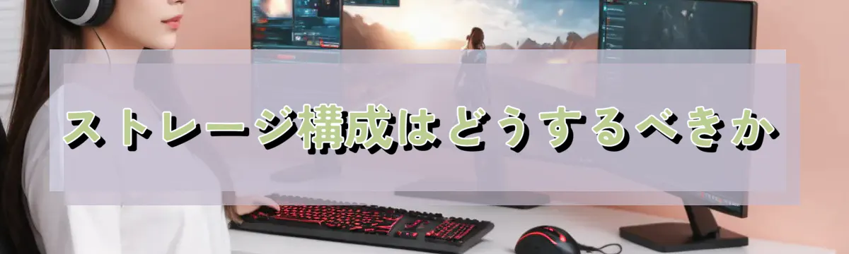 ストレージ構成はどうするべきか