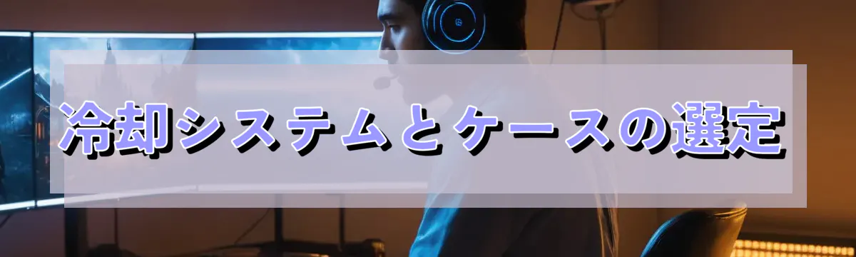 冷却システムとケースの選定