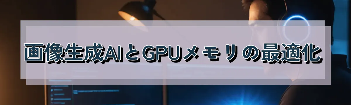 画像生成AIとGPUメモリの最適化