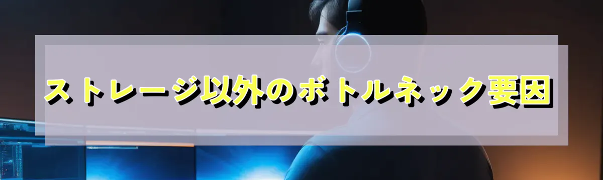 ストレージ以外のボトルネック要因