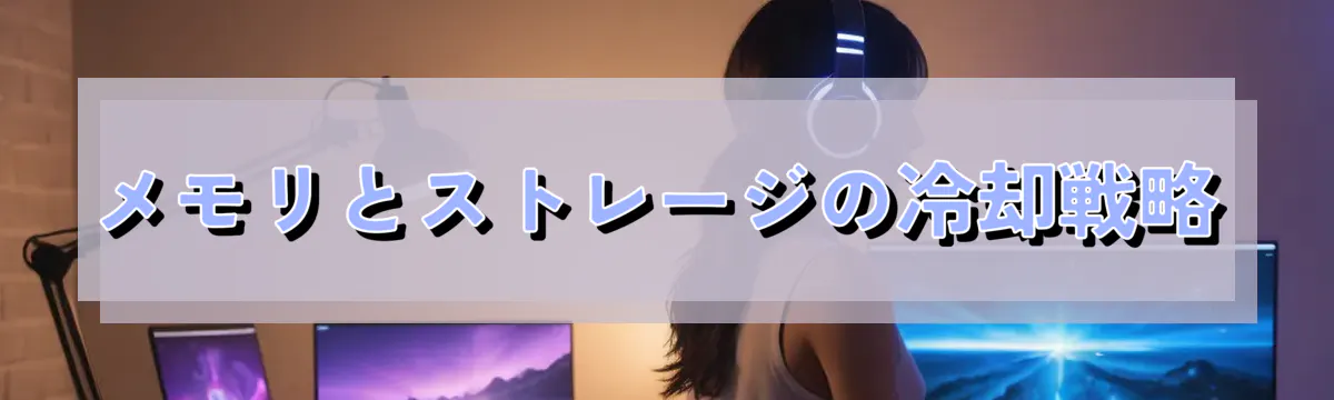 メモリとストレージの冷却戦略