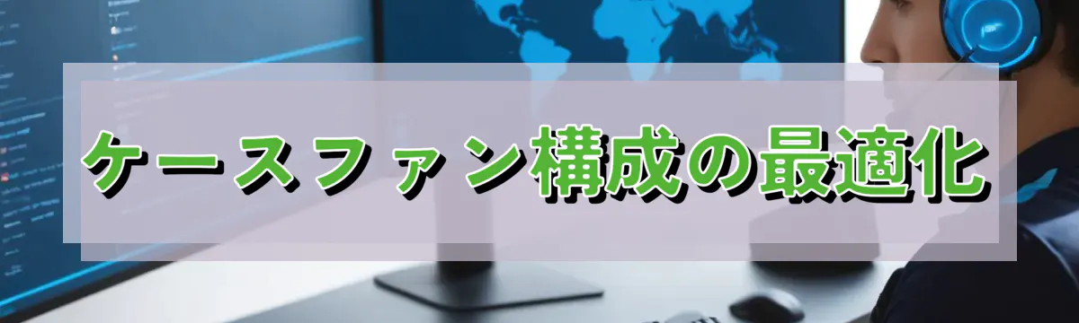 ケースファン構成の最適化