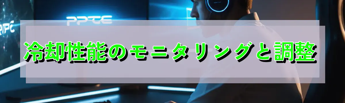 冷却性能のモニタリングと調整