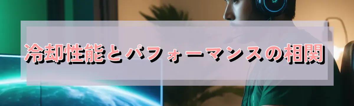 冷却性能とパフォーマンスの相関