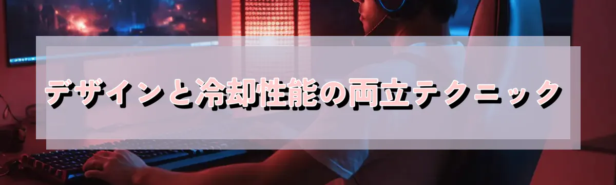 デザインと冷却性能の両立テクニック