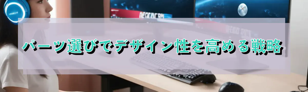 パーツ選びでデザイン性を高める戦略