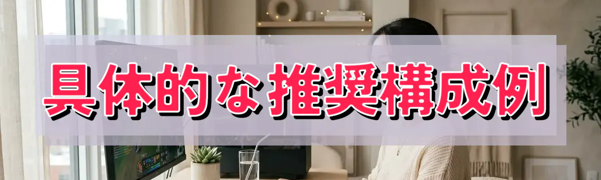 具体的な推奨構成例