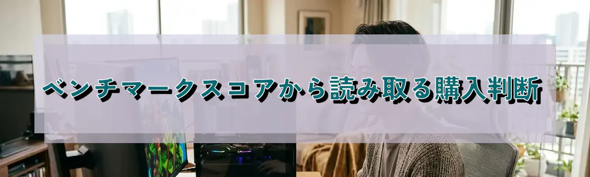 ベンチマークスコアから読み取る購入判断