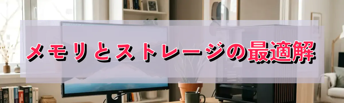 メモリとストレージの最適解