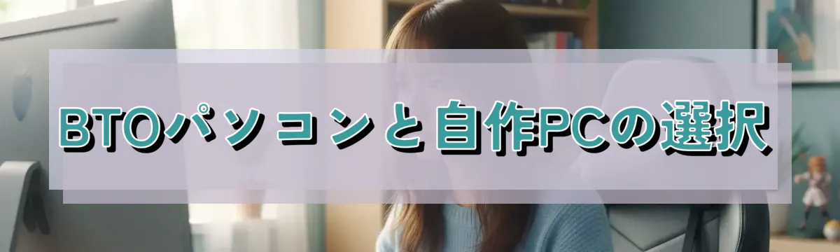 BTOパソコンと自作PCの選択
