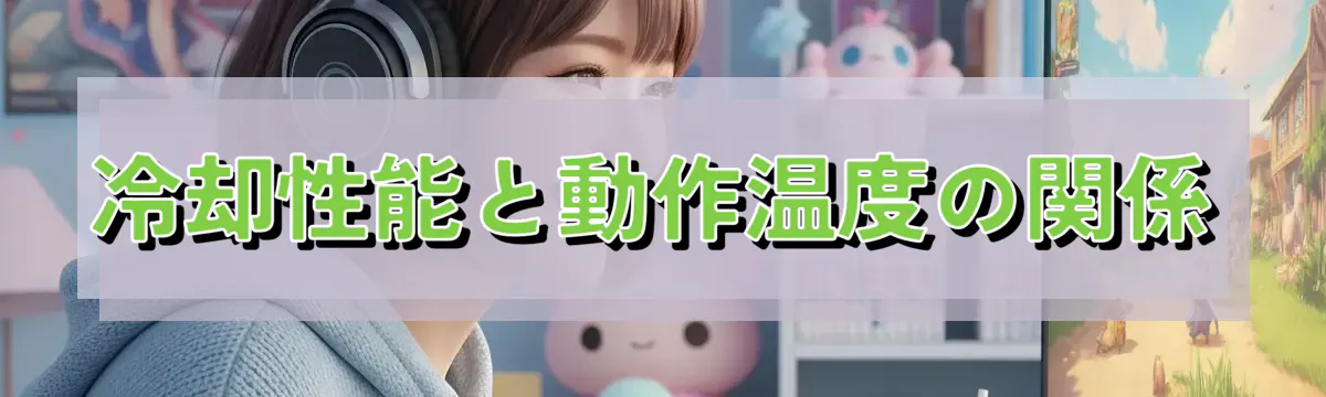 冷却性能と動作温度の関係