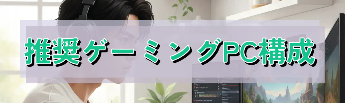 推奨ゲーミングPC構成