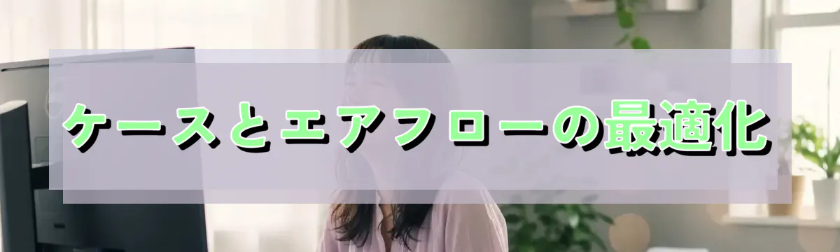 ケースとエアフローの最適化