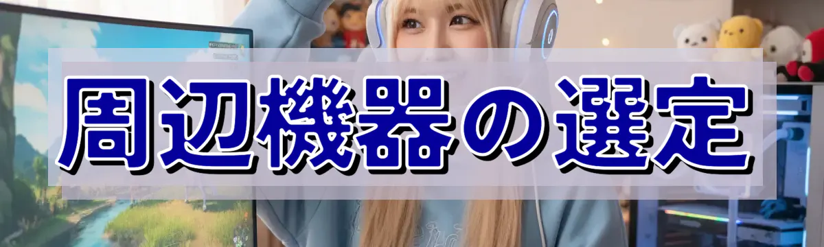 周辺機器の選定