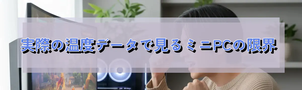 実際の温度データで見るミニPCの限界