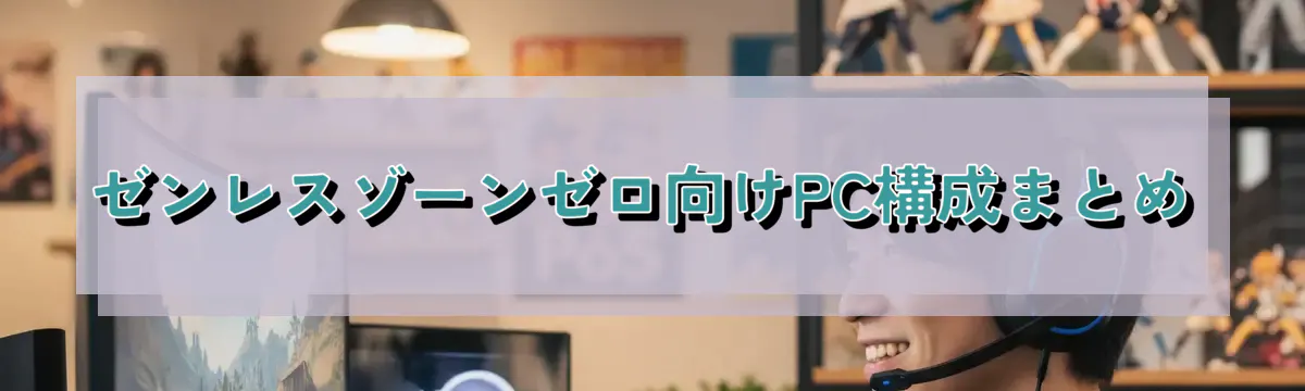 ゼンレスゾーンゼロ向けPC構成まとめ