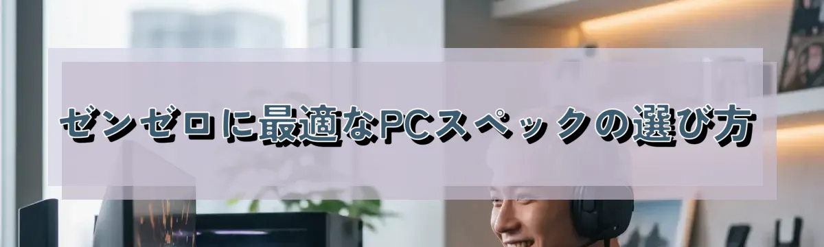 ゼンゼロに最適なPCスペックの選び方